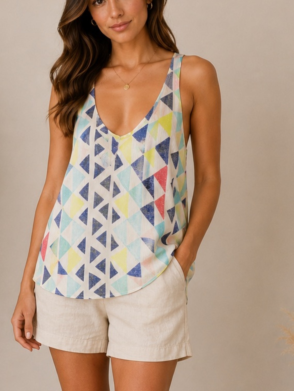 Aritzia Under Wilfred 100% Silk Tank